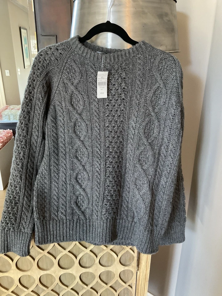 Женские XXS Barneys New York ИТАЛИЯ 100% кашемир толстые негабаритные новые с ярлыками $795 - Изображение 2 из 4