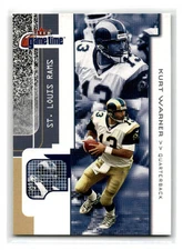 2001 Fleer Game Time - #4 - Kurt Warner - St. Louis Rams