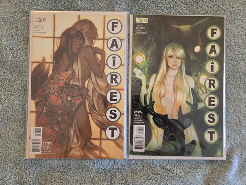 Two Fairest Comics #9 & #10 of 13, 2013 Vertigo, -NM, Nice Adam Hughes Covers