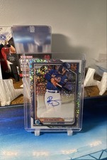 2024 Bowman Chrome - Prospect Autographs Jensy Rivas #CPA-JR Speckle #45/299