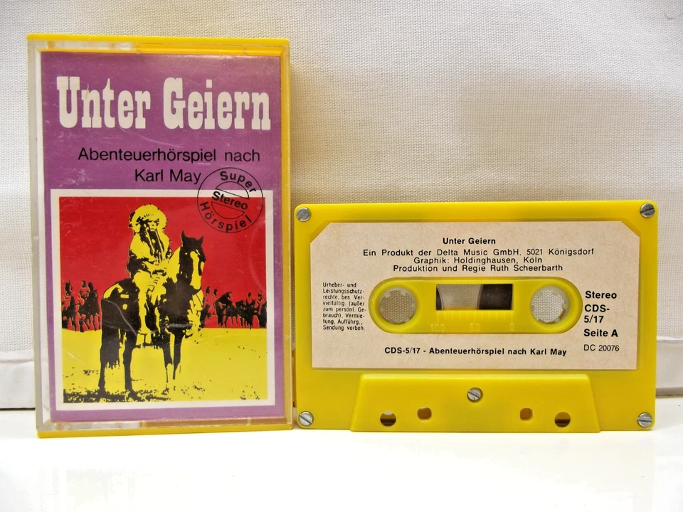 Karl May Unter Geiern Kassette MC Hörspiel Musikkassette Tape - Bild 1 von 1