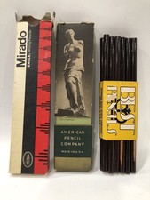 Vintage Writing Drawing Made In USA Pencils Lot Of 3(Mirado/Venus/Best)