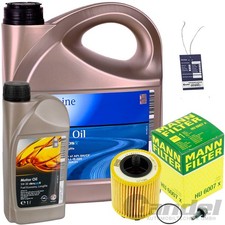 MANN ÖLFILTER+6L OPEL OE 5W30 ÖL passend für OPEL ASTRA G INSIGNIA A VECTRA C