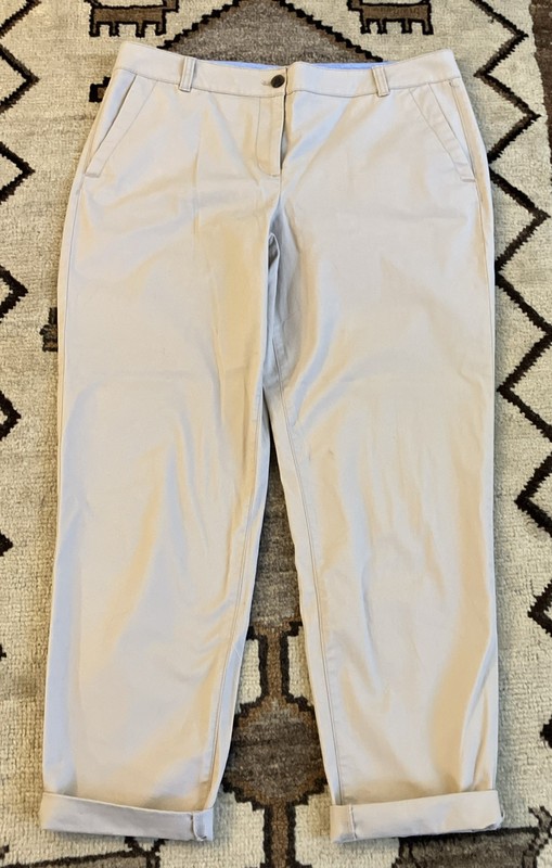 Talbots Weekend Chino Super Soft Camel Tan Size 10 Pant New