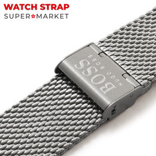 For HUGO  BOSS Watch Mesh Milanese Steel Metal Strap Band Bracelet Buckle Clasp