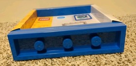 LEGO 5x7 Blue Lego Block Picture Frame which Is Stackable! #4113 New & Sealed!