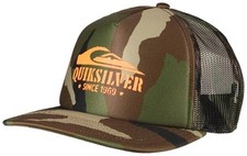 Quiksilver Ways Trucker Hat - Camo - New