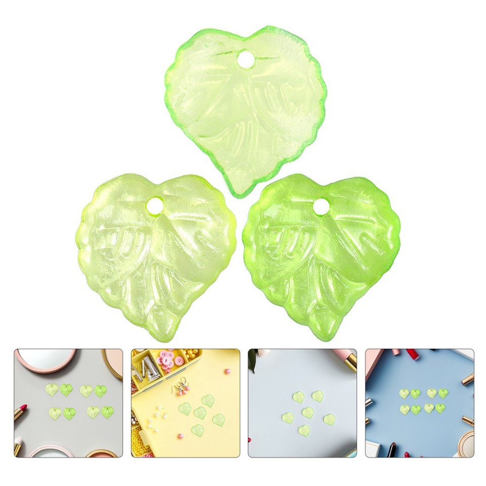 BEEFLYING 80 Ciondoli A Forma Di Fungo In Plastica - Misti 8 Colori - Per Gioielli Fai Da Te E Accessori - 5