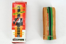 NOS Vittoria Pro-Team Open Corsa CX TT 700C X 23mm Green/Black Foldable Clinc...