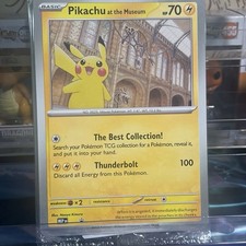 Pikachu At The Museum [Jumbo] Prices | Pokemon Promo | Pokemon Cards