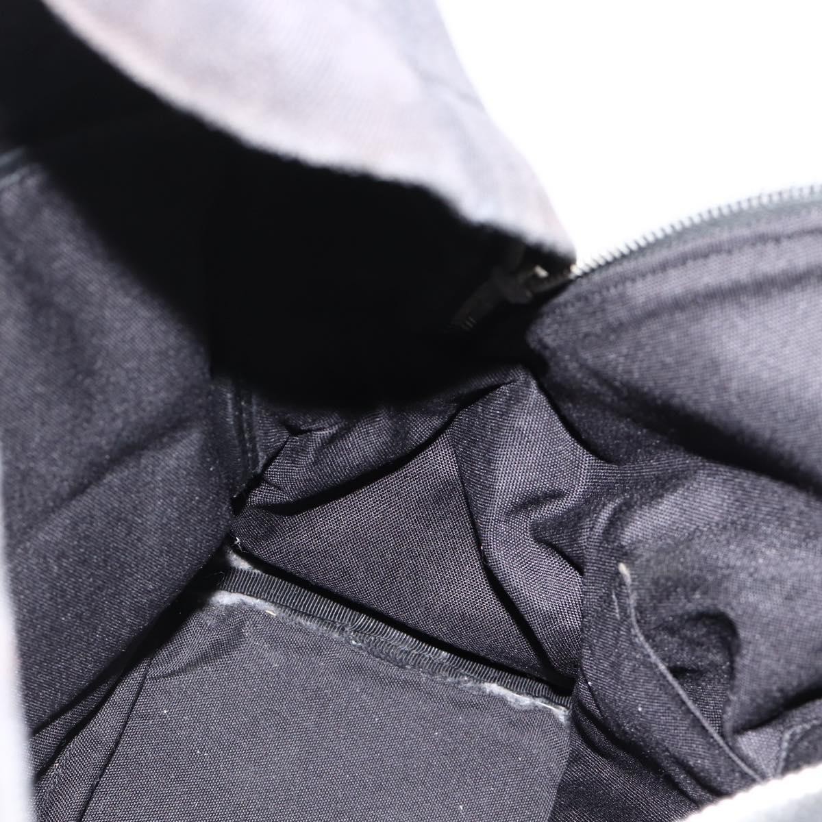 SAINT LAURENT Backpack Canvas Black Silver Auth bs34220 — image 22