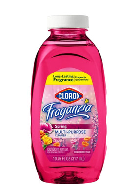 Clorox Fraganzia Spring Multi-Purpose Liquid Cleaner 10.75 oz Concentrated NEW