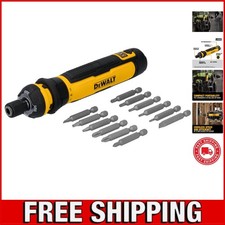 DEWALT Cordless Screwdriver with FLEXDRIVE Control and Screwdriving Bits (DWH