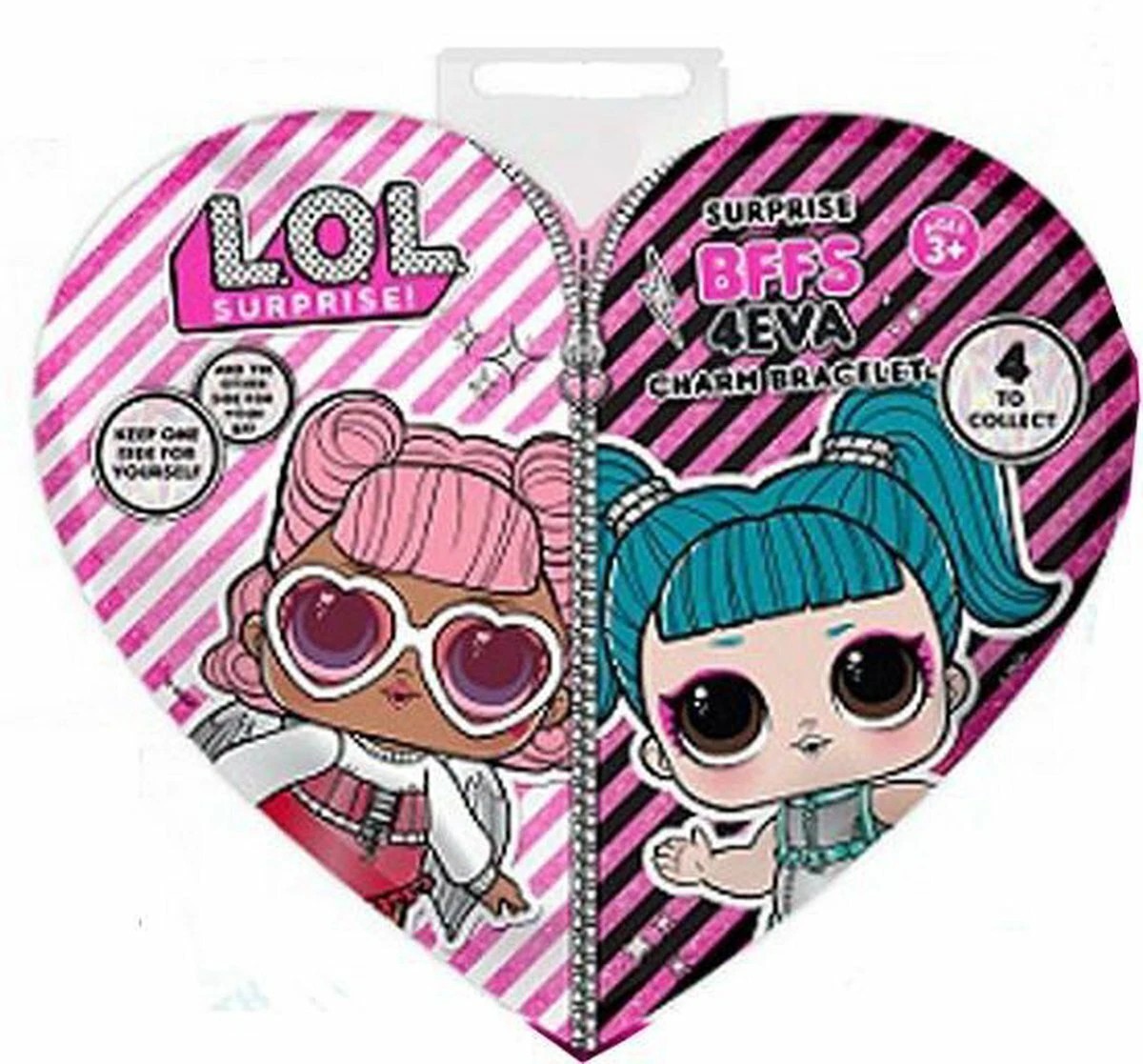 Lol Surprise BFFS 4EVA Charm Bracelet BRAND NEW