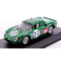 Ferrari 250 Le Mans N.27 24H Daytona 1966 D.PIPER-R.ATTWOOD 1:43 Best Model Auto