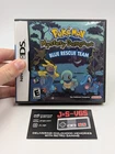 Nintendo DS Pokémon Mystery Dungeon Blue Rescue Team CIB