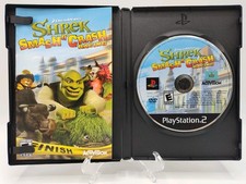 Shrek: Smash N' Crash Racing - (PS2, 2006) *CIB w/ Reg Card* VGC* Tested!