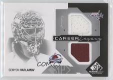 2014-15 SP Game Used Career Legacy Semyon Varlamov #CL-SV xp6