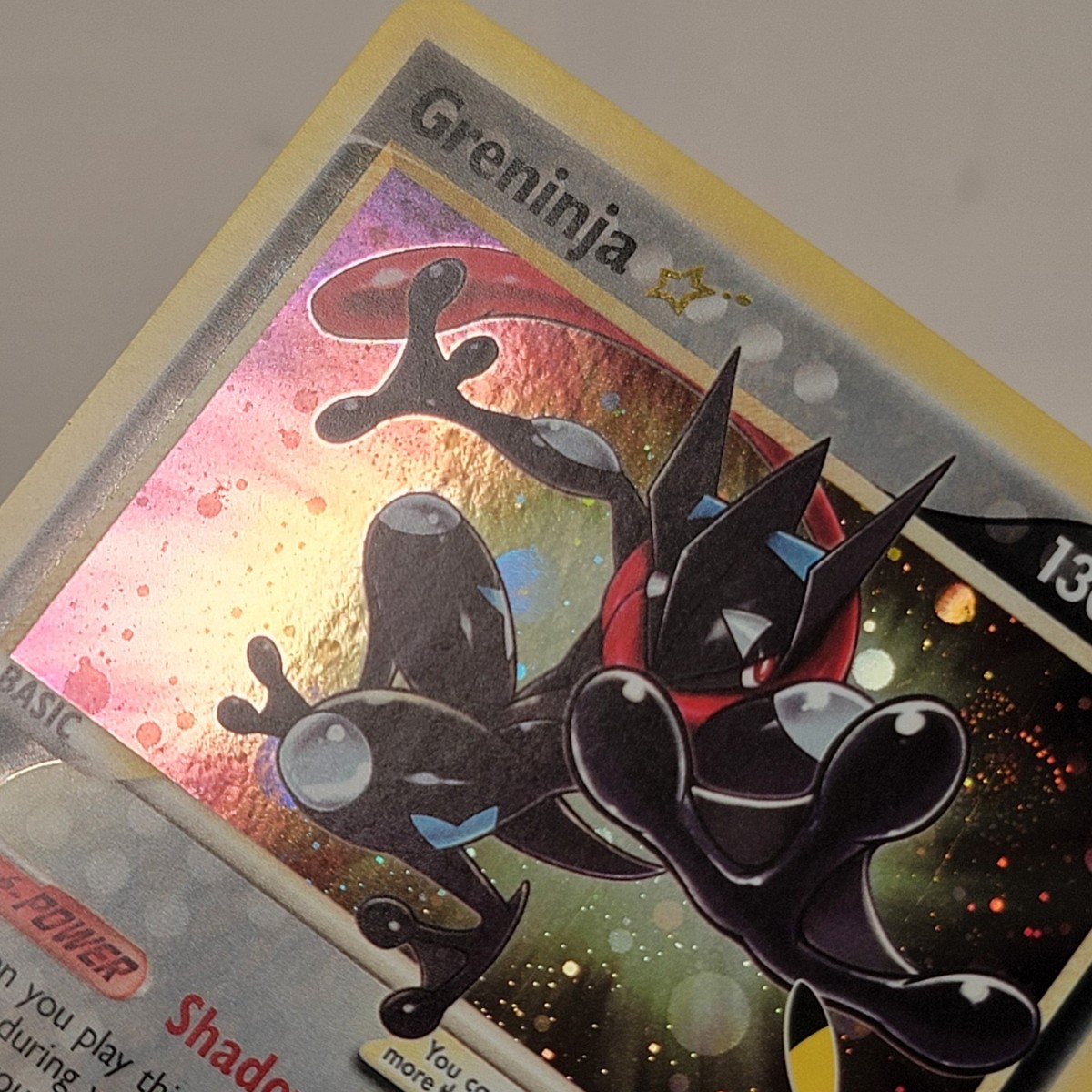 Pokémon TCG - Greninja SWSH144 - Gold Star Promo Holo