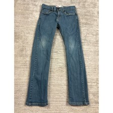 Levi's Jeans Boys 14 Blue 511 Slim Fit Medium Wash Denim Stretch Pants