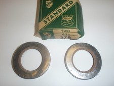 2 Made In Usa Front Wheel Oil Grease Seals 1935-1939 Packard 115c 120a 120b 120c