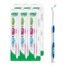 GUM Proxabrush Permanent Handle Refills - Compatible with Go-Betweens Interdenta