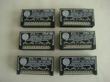 Lot of 6 STA-1 STICK-ON Universal Line Amplifiers.