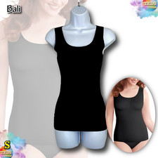 NWOT Bali Women's S Easylite Scoop Neck Padded Seamless Shaping Tank DF0057