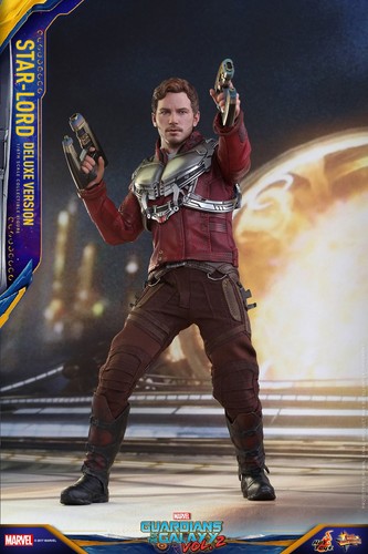 Hot Toys Star-Lord 1/6 Deluxe Ver. Limitierte Sammler Actionfigur Neuware - Bild 12 von 14