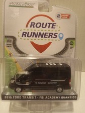 Greenlight Route Runners 2015 Ford Transit FBI Academy Quantico Series 2 New