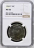 1984 P Kennedy Half Dollar 50c NGC MS 66