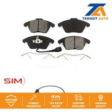 Front Semi-Metallic Disc Brake Pads And Extra Wear Sensors Kit For 2011 Audi R8