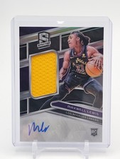 MAXWELL LEWIS 2023-24 SPECTRA RPA ROOKIE PATCH AUTO /199 #228 LAKERS Q4362