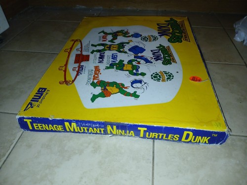 1988 TMNT Teenage Mutant Ninja Turtles Dunk Sealed Unopened - Picture 4 of 9