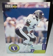 1996 Upper Deck Collectors Choice Ray Lewis Rookie Card RC Baltimore Ravens U32. rookie card picture