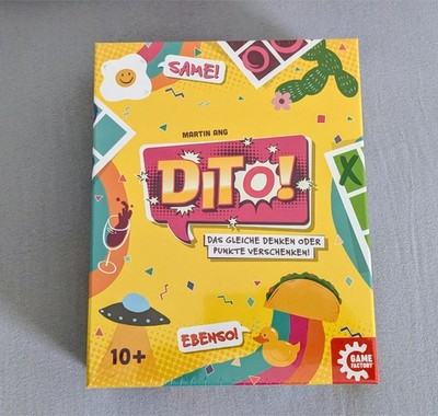 Dito! - Spiel Des Jahres 2026 - Neu & OVP, eingeschweißt - SOFORT verfügbar!