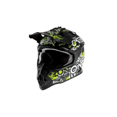 Casque Cross O'neal 2SRS Enfant M 51/52 Neon - Photo 1/4