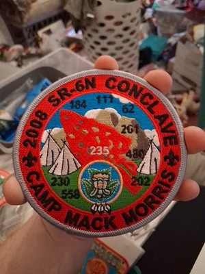 Section SR-6N 2008 Conclave Pocket Patch  OA  BSA