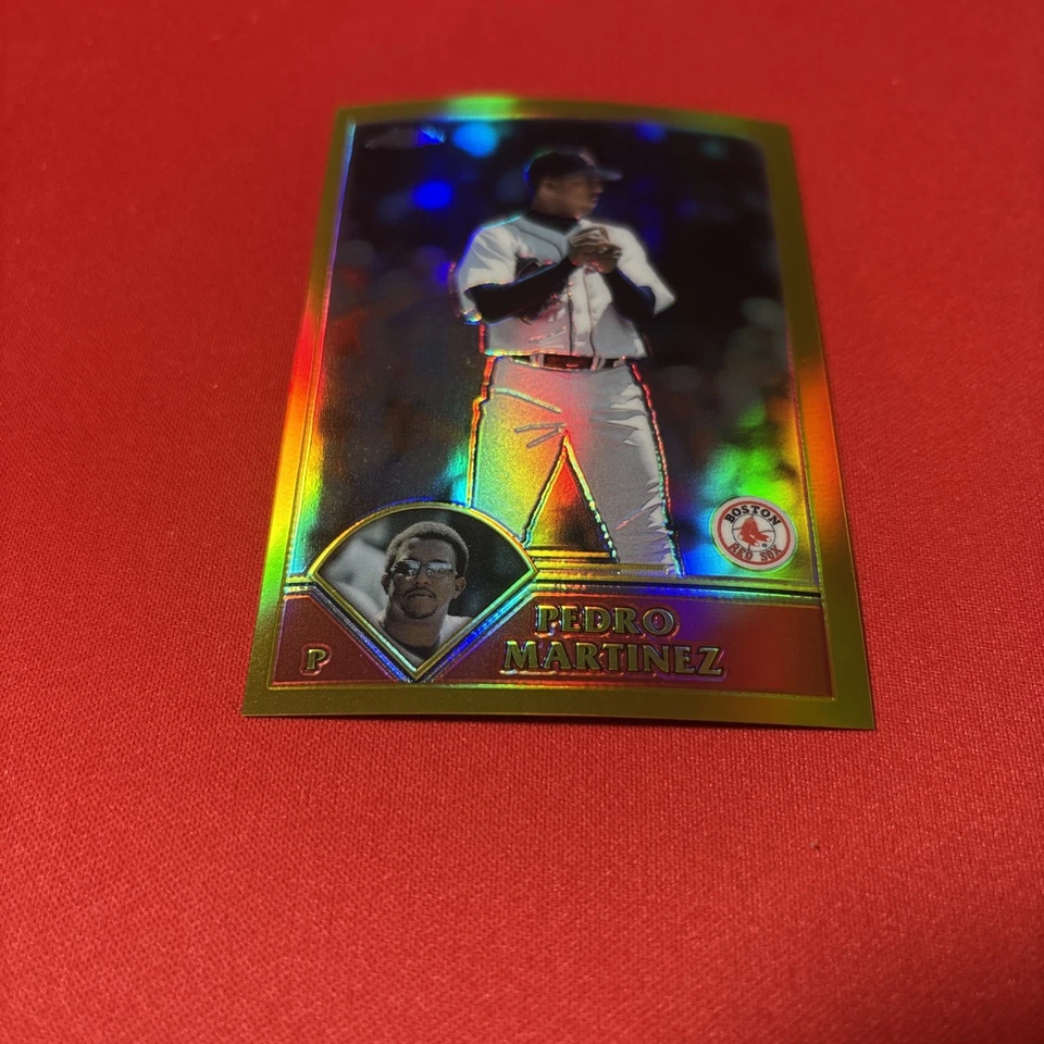 2003 Topps Chrome - Pedro Martinez #283 Gold Refractor /449 - Image 2 of 4