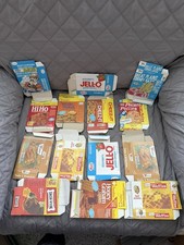 Vintage Lot Of 14 Pretend Grocery Store Play Food Boxes Cardboard Kids Toys used