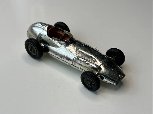 Trophy Models BRM Racing Car Chrome Corgi 152 Cast Spoked Hubs Vintage 1961