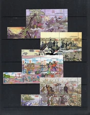 S7762   Indonesia  2002   Folktales    FOLDED-ONCE BLOCKS   MNH