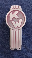 Vintage Crooked Kenworth Hood Ornament Kenworth Hood Emblem Part K170-c15
