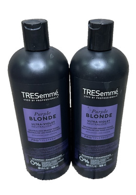 Tresemme Purple Blonde Ultra Violate Neutralizer Shampoo, 28 Oz , Lot of 2