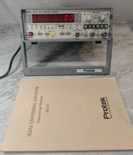 Protek B3110 3GHz Universal Counter Bench Frequency Meter w/ Manual - Works!! 