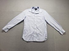 Banana Republic Men Shirts M Light Blue Button Down Long Sleeve Slim Fit Casual