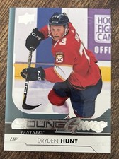 Dryden Hunt YG RC 2017-18 Upper Deck #486 Rookie Florida Panthers