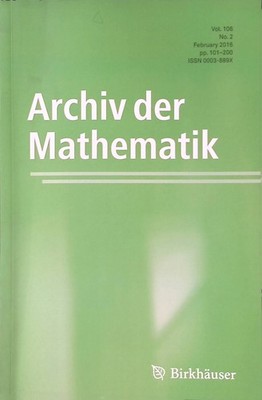 Invariant Sylow subgroups and solvability of finite groups -in: Archiv der Mathe