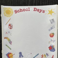 Creative Memories Original 12x12 School Days Pages 15 Sheets 30 Pages NEW Sealed