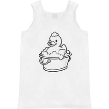 'Rubber Ducky Bath Time' Adult Vest / Tank Top AV056634 